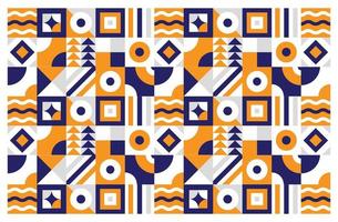 Colorful Geometry Pattern for Background vector