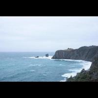 Cliffs in Newfoundland photo