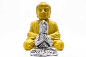 Isolated Oriental Statue photo