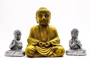 Isolated Oriental Statues photo