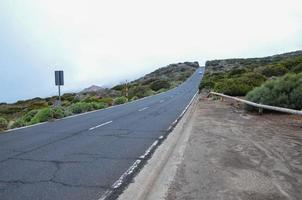 Scenic road view photo