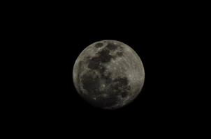 Close-up view of the moon photo