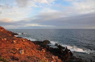 Beautiful view of the ocean photo