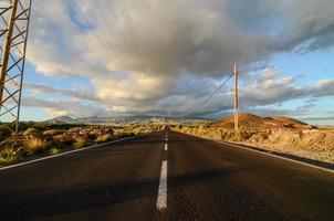 Landscape by the road photo