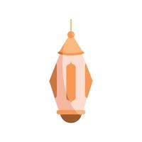 arabic lamp hanging vector