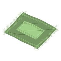 green carpet home accessory vector