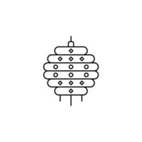 the Chinese New Year theme icon is suitable for additional ornaments vector