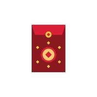 the Chinese New Year theme icon is suitable for additional ornaments vector