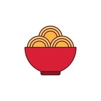 the Chinese New Year theme icon is suitable for additional ornaments vector