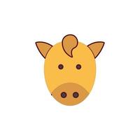 the Chinese New Year theme icon is suitable for additional ornaments vector