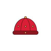 the Chinese New Year theme icon is suitable for additional ornaments vector