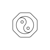 the Chinese New Year theme icon is suitable for additional ornaments vector