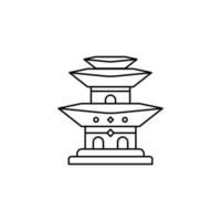 the Chinese New Year theme icon is suitable for additional ornaments vector