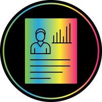 Employment Performance Vector Icon Design