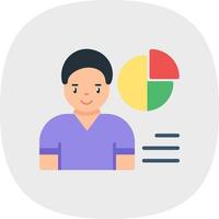 Employee Data Vector Icon Design