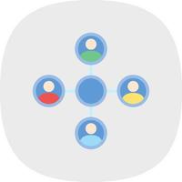 360 Degree Feedback Vector Icon Design