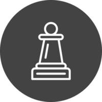 Chess Pawn Vector Icon Design