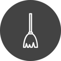 Broom Vector Icon Design