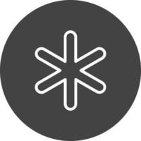 Asterisk Vector Icon Design