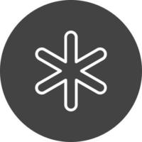 Asterisk Vector Icon Design