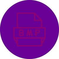 Bmp File Format Icon vector