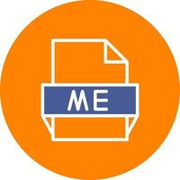 Me File Format Icon vector