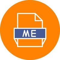 Me File Format Icon vector