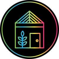 Greenhouse Vector Icon Design