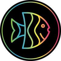 Angelfish Vector Icon Design