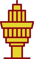 Control Tower Vector Icon Design
