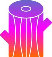 Log Vector Icon Design