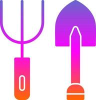 Pitchfork Vector Icon Design