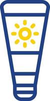 Sunscreen Vector Icon Design