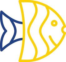 Angelfish Vector Icon Design