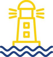 Lighthouse Vector Icon Design