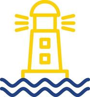 Lighthouse Vector Icon Design