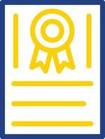 Certification Vector Icon Design