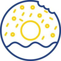 Doughnut Vector Icon Design