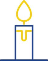 Candle Vector Icon Design