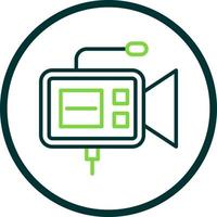 Video Camera Vector Icon Design