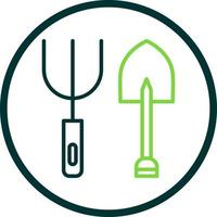 Pitchfork Vector Icon Design