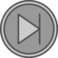 Next Button Vector Icon Design