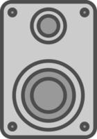 diseño de icono de vector de altavoz