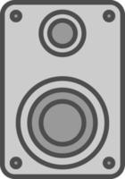 Speaker Vector Icon Design