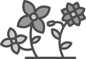 diseño de icono de vector de flores