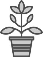 diseño de icono de vector de planta