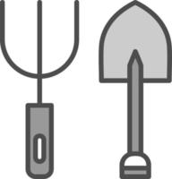 Pitchfork Vector Icon Design