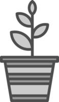 Plants Vector Icon Design