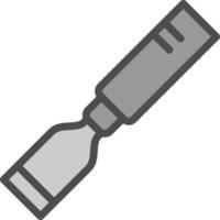 Chisel Vector Icon Design