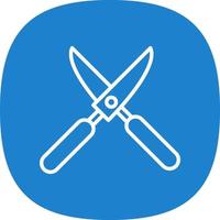 Shears Vector Icon Design